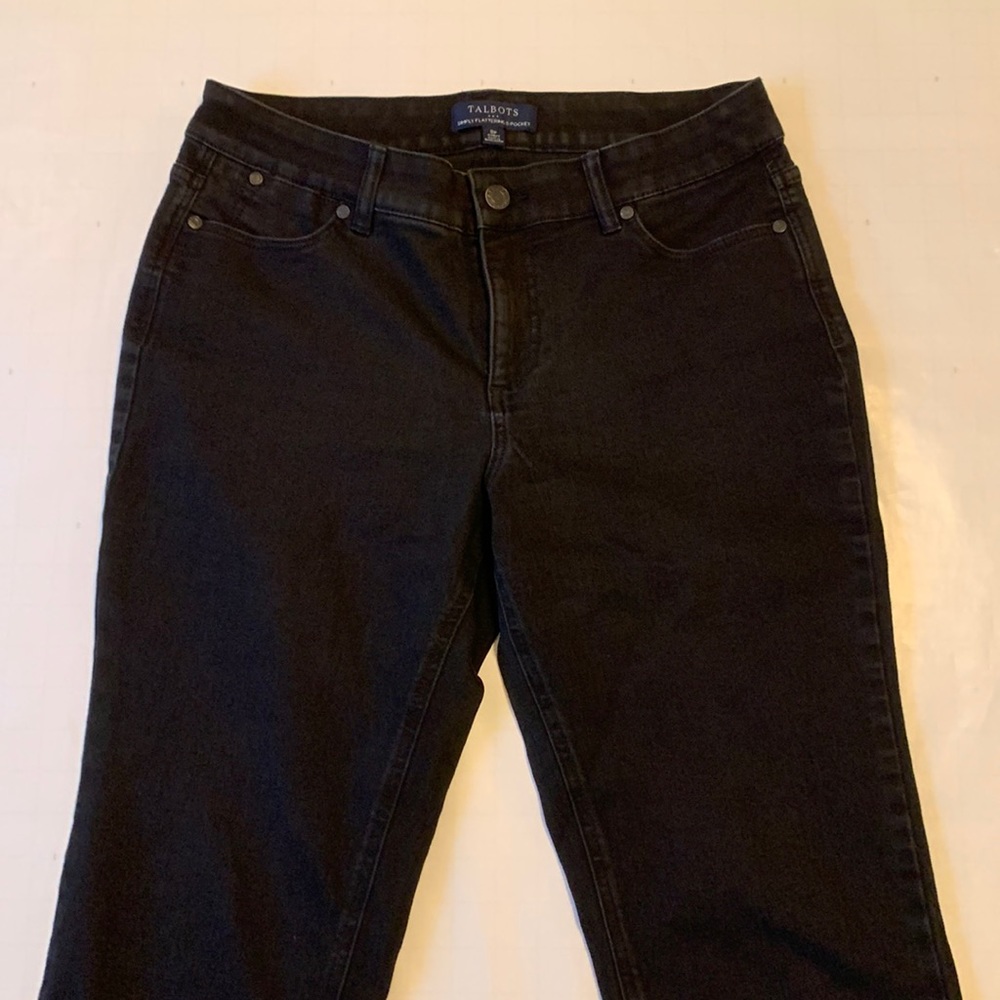 Women’s Talbots petite curvy black jeans